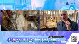 Come with us to the Santísimo Sacramento