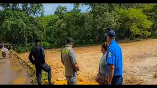 Overflowing rivers and flooding in Santa María de Pantasma, Jinotega, trigger evacuations