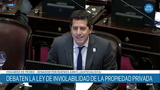 SENATOR EDUARDO DE PEDRO – ORDINARY SESSION 08/06/26