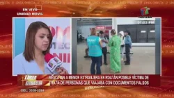 Rescatan a menor extranjera en Roatán, posible víctima de trata que viajaba con documentos falsos