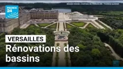 Patrimoine : les bassins du château de Versailles bientôt restaurés • FRANCE 24