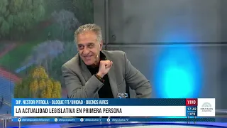 "The fall of the Land and Fire Chapter was a popular victory," Néstor Pitrola on DTV