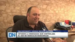 Vetaron la ordenanza que controlaba el uso de vehículos municipales Vetaron la ordenanza que controlaba el uso de vehículos municipales