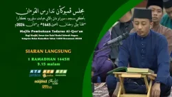 Promo: Siaran Langsung - Majlis Pembukaan Tadarus Al-Qur'an 1445H / 2024M