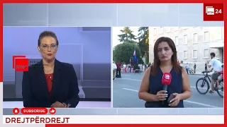 Protesta në Tiranë hyn në ditën e 42-të, gazetarja Rugova Dunisha raporton për RTSH 24