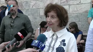 Анкета на граѓани и изјава на претседателката Сиљановска од овогодинешната Галичка свадба