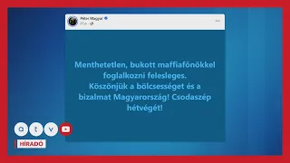Magyar Péter: Bukott maffiafőnökkel foglalkozni felesleges