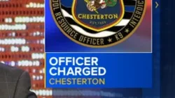 NW Indiana police officer charged with domestic battery, strangling pregnant woman: Records