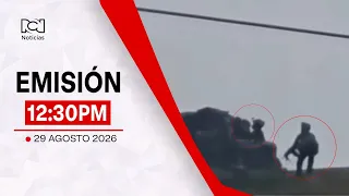 Emisión Noticias RCN 12:30 p.m. / sábado 29 de agosto de 2026