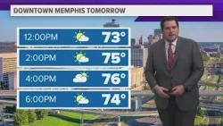 More nice Memphis weather heading into the middle of the week