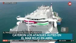 MEDIO ORIENTE | Cayeron los ataques hutíes en el mar Rojo en abril