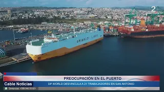 02 SEP 2026 Trabajadores denuncian 21 despidos en DP World San Antonio