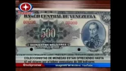 Coleccionistas darían hasta 47 mil dólares por un billete venezolano de 500Bs del año 1940