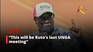 Gachagua: This will be Ruto’s last UNGA meeting