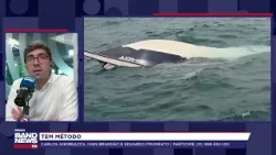 Firefighters search for missing person after shipwreck in Ilhabela