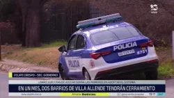 Villa Allende avanza con el cerramiento de barrios con portones Villa Allende avanza con el cerramiento de barrios con portones