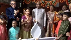 Historic First As Divali Lights Illuminate Parliament