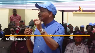 Wiper Party Leader Kalonzo Says The Opposition Will Not Be Convinced To Join The Government.