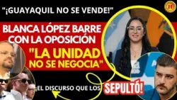"¡GUAYAQUIL NO SE VENDE!" El feroz ataque de Blanca López contra los que quieren robarse la Alcaldía