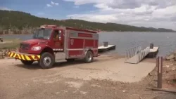 Отменена эвакуация в связи с лесным пожаром в округе Лаример, недалеко от озера Картер.