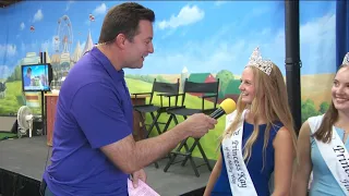 New Princess Kay of the Milky Way stops by KARE 11 Barn