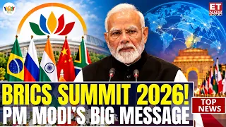 BRICS Summit 2026 LIVE: PM Modi’s Powerful BRICS Address — BIG Message for the World! | ET Now