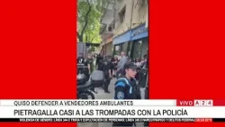 🔴 PIETRAGALLA NEARLY COMES TO BLOWS WITH POLICE