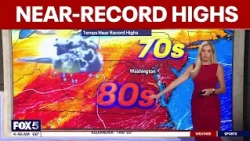 DC weather: Near-record highs Wednesday ahead of possible evening showers and thunderstorms