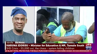 Haruna Iddrisu: 87% school placement rate cannot be described as a failure. #Newsfile