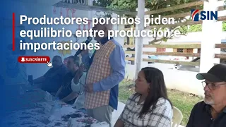 Productores porcinos piden equilibrio entre producción e importaciones