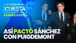 Así pactó Sánchez con Puigdemont el referéndum separatista