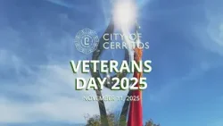 Veterans Day Ceremony Highlights 2025 - City of Cerritos Veterans Day Ceremony Highlights 2025 - City of Cerritos