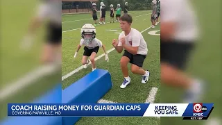 Northland football coach raises money to get guardian caps for the whole team