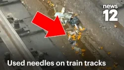 «Здесь так много наркотиков употребляют?» — реакция пассажиров нью-йоркского метро на иглы и колп...