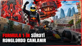 Sürət və rəng bir arada: Formula 1-in vizual dünyası