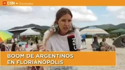 ESTALLÓ el VERANO en BRASIL: BOOM de ARGENTINOS en FLORIANÓPOLIS ESTALLÓ el VERANO en BRASIL: BOOM de ARGENTINOS en FLORIANÓPOLIS