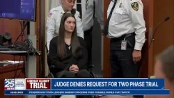 Судья постановил, что судебное разбирательство по делу Линдси Клэнси не будет разделено на два от...