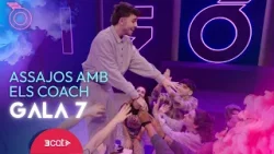 Assajos amb els coaches per a la GALA 7 | Eufòria