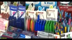 Mercado Roberto Huembes presenta variedad de útiles escolares