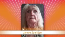 TV Oranje app videoboodschap - Jannie Souilljee