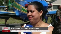 Aviões da Esquadrilha da Fumaça mostram precisão em treinamento | #NovaGeral Aviões da Esquadrilha da Fumaça mostram precisão em treinamento | #NovaGeral