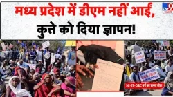 UGC on Rewa Protest Viral मध्य प्रदेश में DM नहीं आईं, कुत्ते को दिया ज्ञापन! -TV9 | OBC SC ST rally
