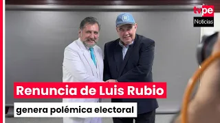 Expert weighs in following Luis Rubio's resignation from Renovación Popular candidacy