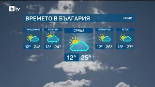 bTV Времето (13.09.2026 - централна емисия)