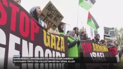 Világszerte egy hangosabban tiltakoznak a palesztinok pártján állók