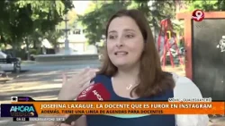 Josefina Laxague, la maestra que es furor en Instagram