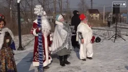 Праздничные новогодние гуляния проходили в течение всех зимних каникул