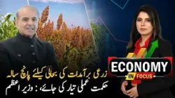 Five-Year Plan to Revive Agricultural Exports | Economy In Focus | PTV News