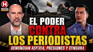 ASFIXIA Y CENSURA! ASÍ OBLIGAN A LOS MEDIOS A ENTREGAR CABEZAS O QUEBRAR EN ECUADOR