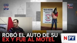 Robó el auto de su ex y se fue con la nueva al motel en Villa Elisa